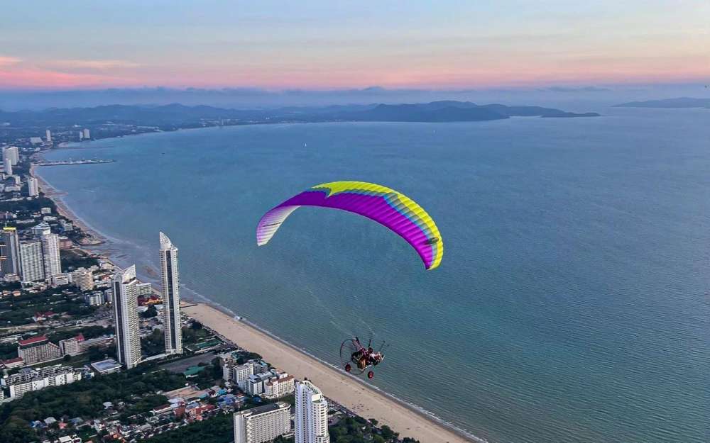 мотопараплан над паттайей