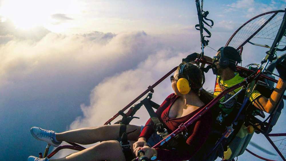 мотопараплан паттайя полёт