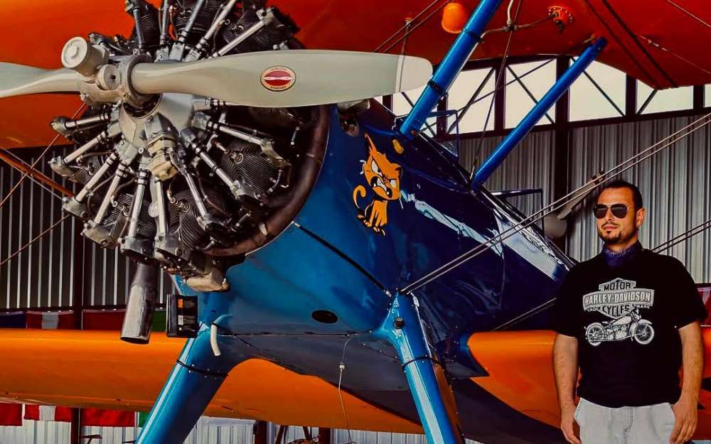 Полёт над самолёте Stearman над Паттайей