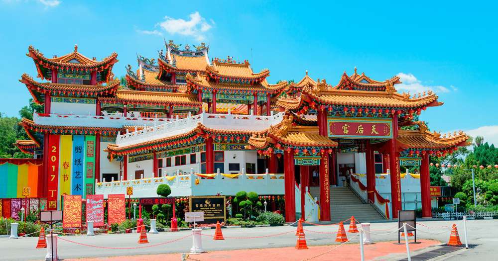 Китайский Храм Тянь Ху в Куала Лумпур