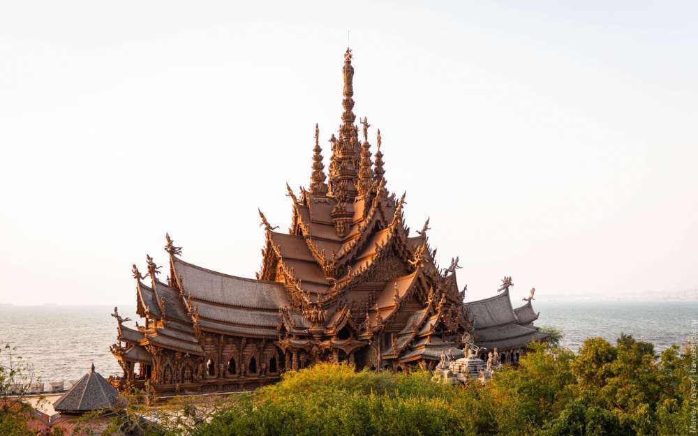 Сити Тур по Паттайе - Храм Истины (обзорная площадка)